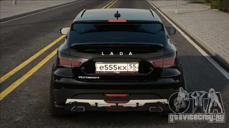 Lada Vesta Black для GTA San Andreas
