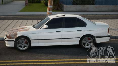BMW 5-er E34 Ржавая v2 для GTA San Andreas