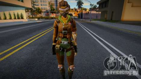 Azure Knight Female - Creative Destruction для GTA San Andreas