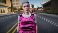 Skin Fivem Pinky Strapz Couple v1 для GTA San Andreas
