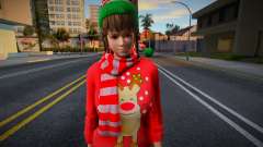Hitomi Merry Christmas для GTA San Andreas