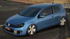 Volkswagen Golf 6 Blue для GTA San Andreas