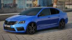 Skoda RS Blue для GTA San Andreas