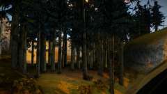 Густой лес v1 для GTA San Andreas