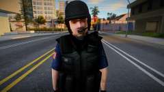 The Long Lost LS SWAT Skin для GTA San Andreas