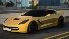 Chevrolet Corvette Yellow для GTA San Andreas