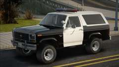 Ford Bronco Police 1982 V1.1 для GTA San Andreas