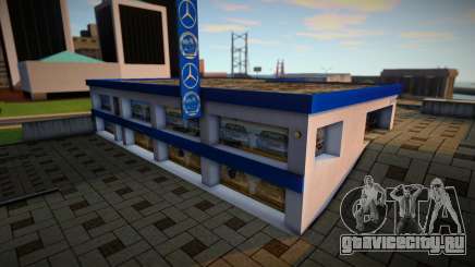 Mercedes-Benz Dealership v1 для GTA San Andreas