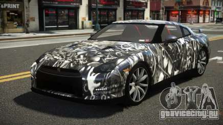 Nissan GT-R R35 ST G-Style S8 для GTA 4