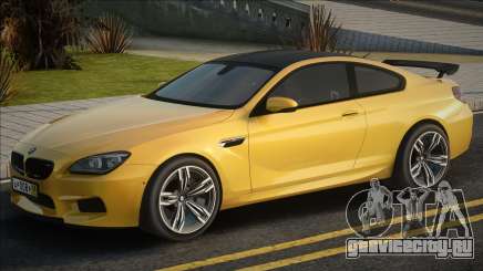 BMW M6 F13 Coupe Yellow для GTA San Andreas