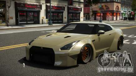 Nissan GT-R R35 X-Custom для GTA 4