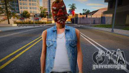 Kent Paul with Tengu Mask для GTA San Andreas