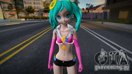PDFT Hatsune Miku Pink Pops v4 для GTA San Andreas