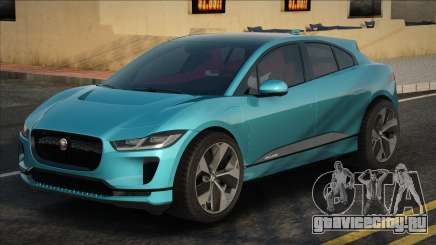 Jaguar I-PACE CCD Blue для GTA San Andreas