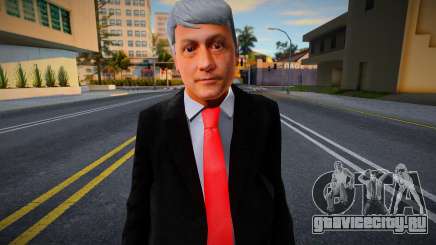 AMLO President of Mexico для GTA San Andreas