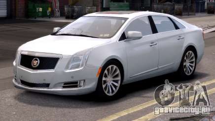 2013 Cadillac XTS White для GTA 4
