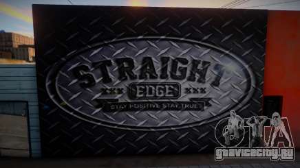 Straight Edge Mural для GTA San Andreas