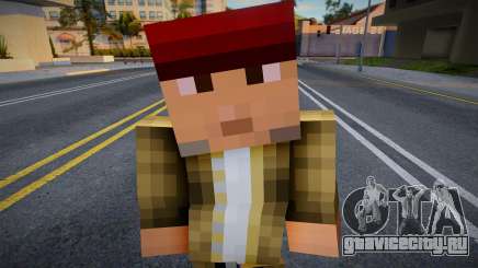 Emmet Minecraft Ped для GTA San Andreas