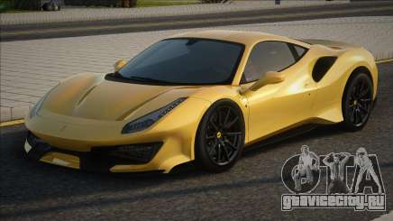 Ferrari 488 Pista Yellow для GTA San Andreas