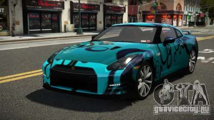 Nissan GT-R R35 ST G-Style S6 для GTA 4