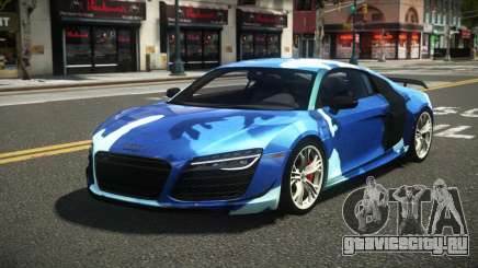 Audi R8 V10 Competition S1 для GTA 4