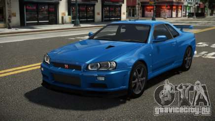 Nissan Skyline R34 L-Sport для GTA 4