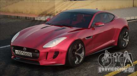 Jaguar F-Type R Red для GTA San Andreas