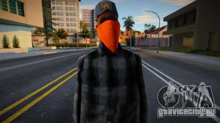 Hoover Criminals Skin v3 для GTA San Andreas