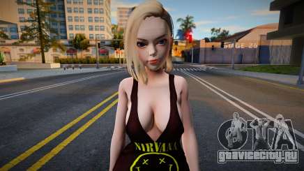 Androide N18 Cumin Nirvana fan для GTA San Andreas