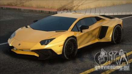 Lamborghini Aventador LP750-4 SV Yellow для GTA San Andreas