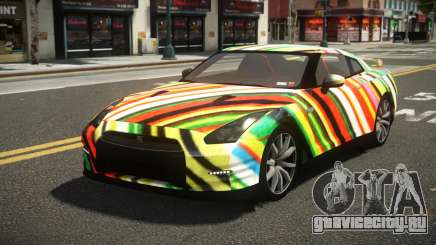 Nissan GT-R R35 ST G-Style S5 для GTA 4