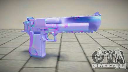 Desert Eagle Violet Metallic для GTA San Andreas