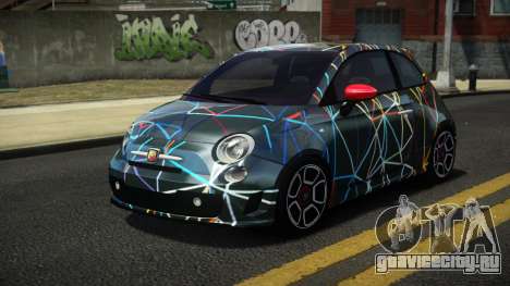 Fiat 500 Abarth E-Limited S6 для GTA 4