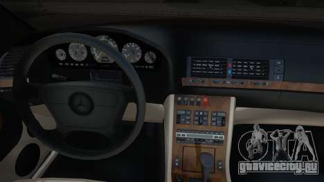Mercedes-Benz S600 W140 Ukr Plate для GTA San Andreas