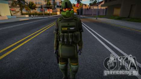 Полицейский в обмундировании 7 для GTA San Andreas