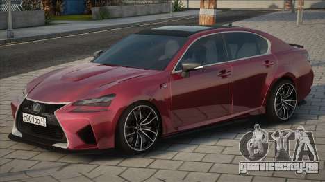 Lexus GSF для GTA San Andreas