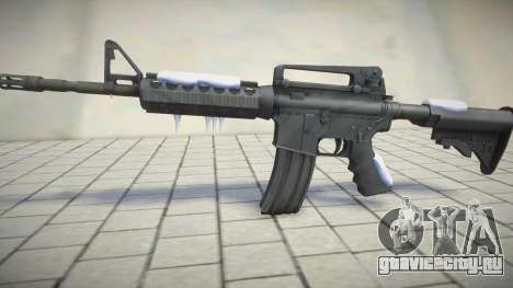 Winter Gun M4 для GTA San Andreas