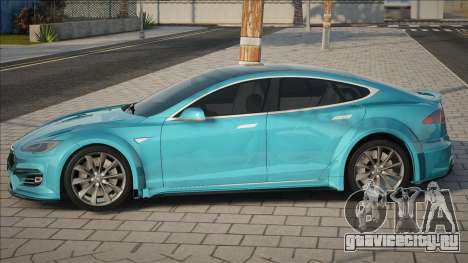 Tesla Model S (Blue) для GTA San Andreas