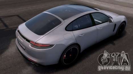 Porsche Panamera Turbo Gray для GTA 4