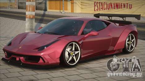 Ferrari 458 Red для GTA San Andreas