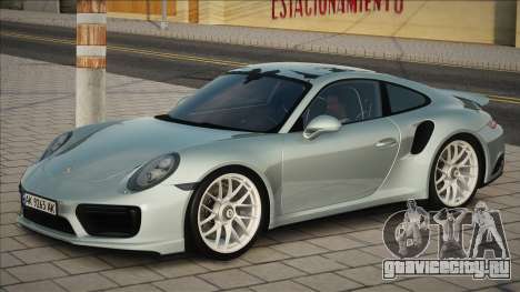 Porsche 911 Turbo S Plate для GTA San Andreas