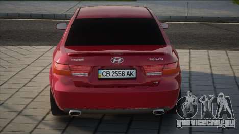 Hyundai Sonata 2009 UKR Plate для GTA San Andreas