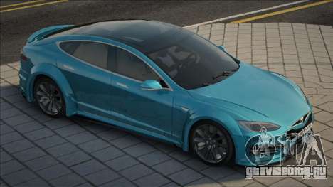 Tesla Model S (Blue) для GTA San Andreas