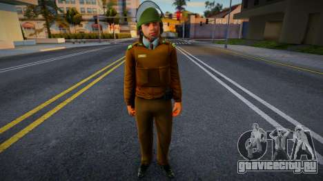 Полицейский в обмундировании 6 для GTA San Andreas