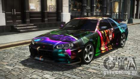 Nissan Skyline R34 E-Limited S7 для GTA 4