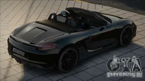Porsche Boxster GTS [Black] для GTA San Andreas
