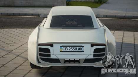 Quartz Regalia Ukr Plate для GTA San Andreas