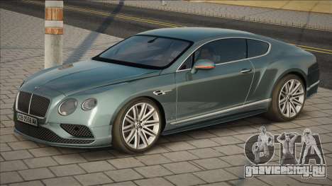 Bentley Continental GT UKR для GTA San Andreas