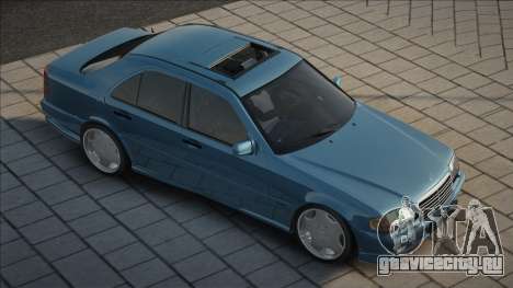 Mercedes-Benz C43 [Blue] для GTA San Andreas