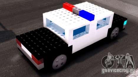 Lego Police Car для GTA 4